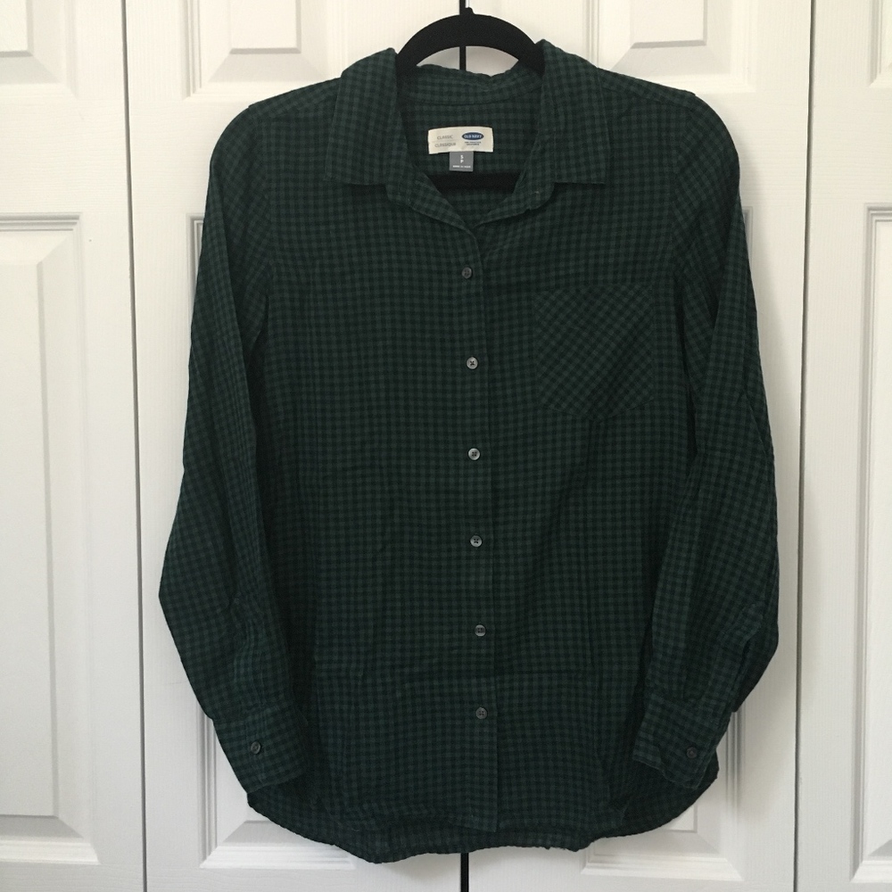 Checked Button Down